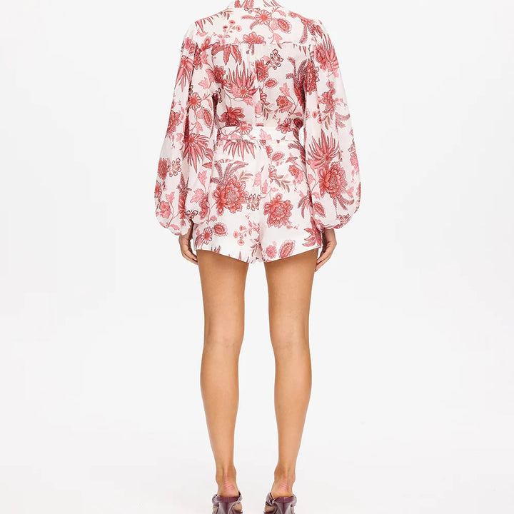 Red Bailey Playsuit Romper