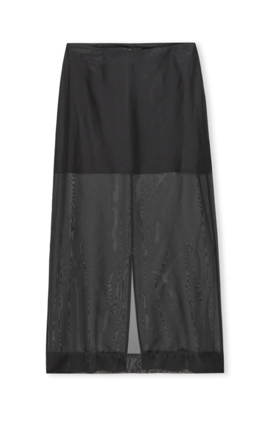 Black Organza Floran Skirt