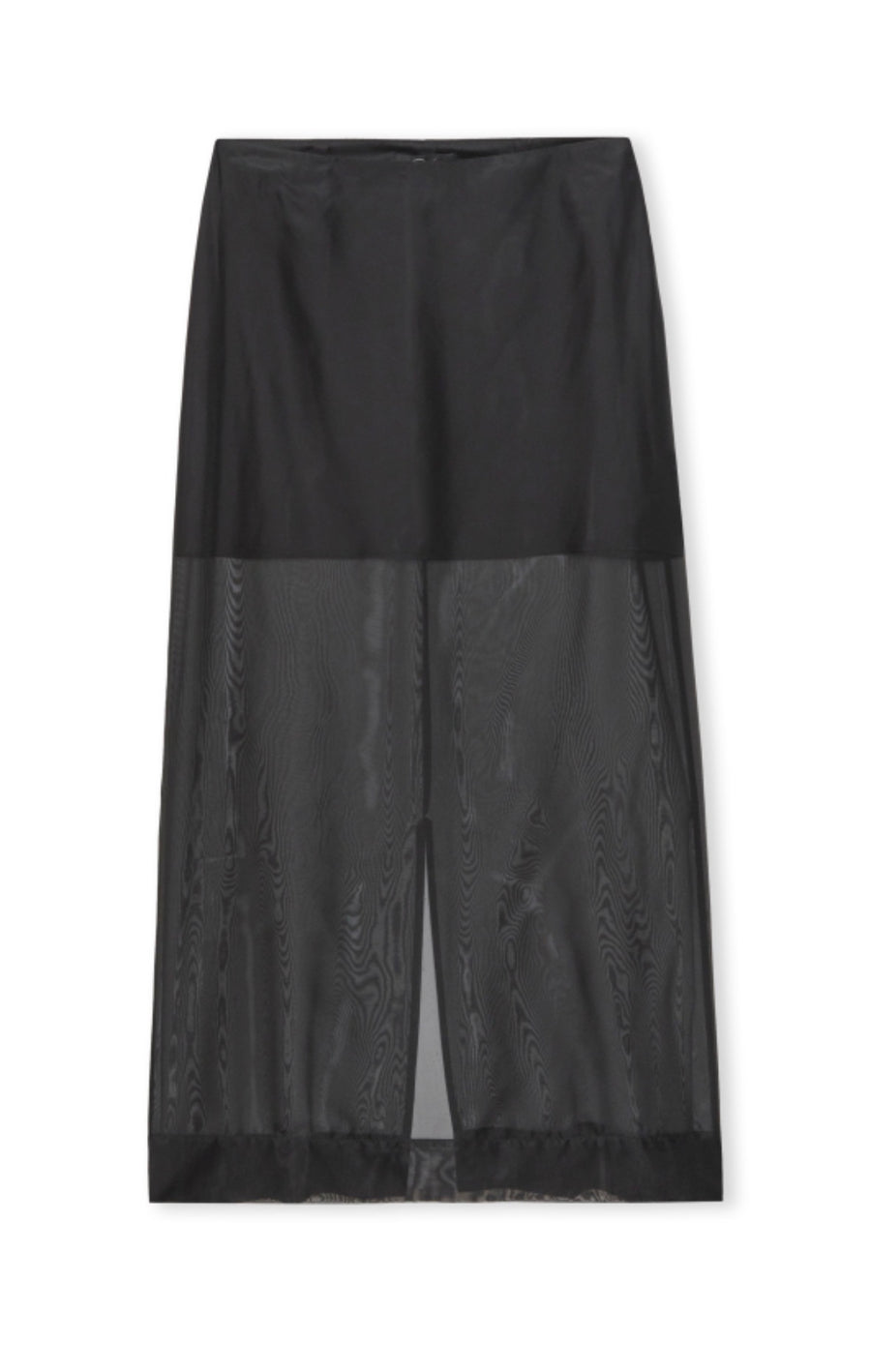Black Organza Floran Skirt