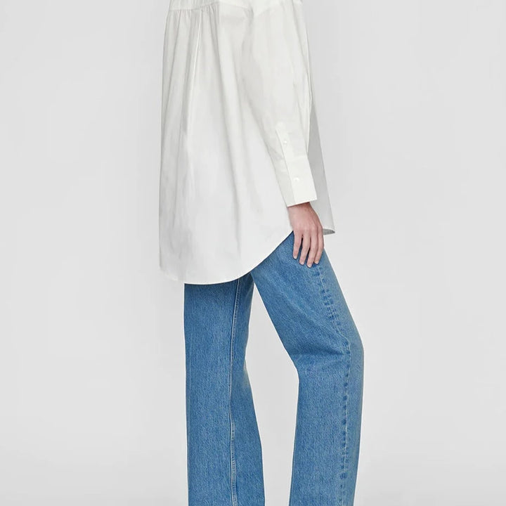 Mika White Button Down Shirt