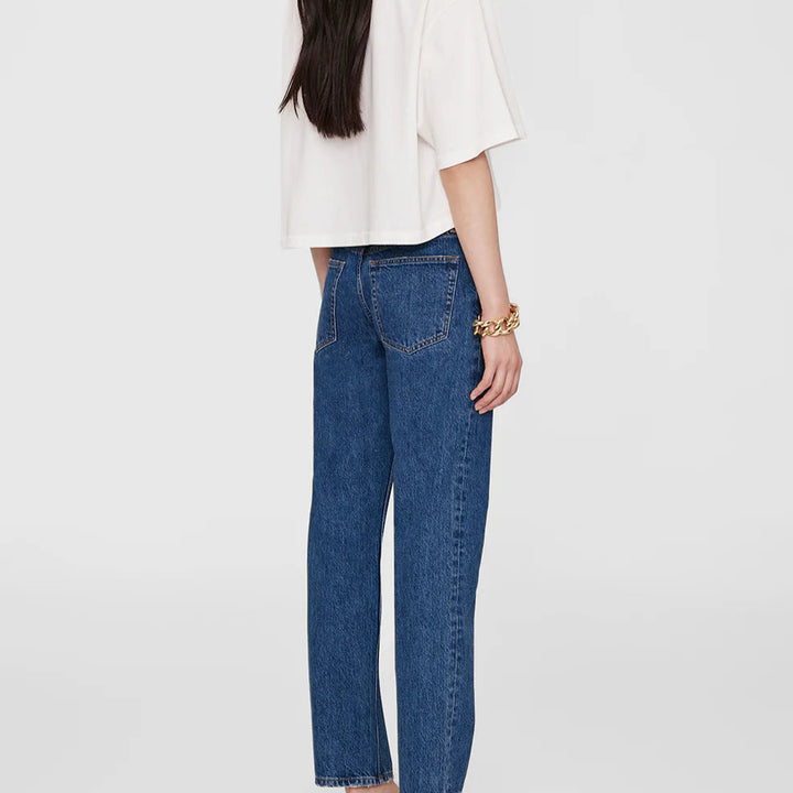 White Myers Cropped Tee