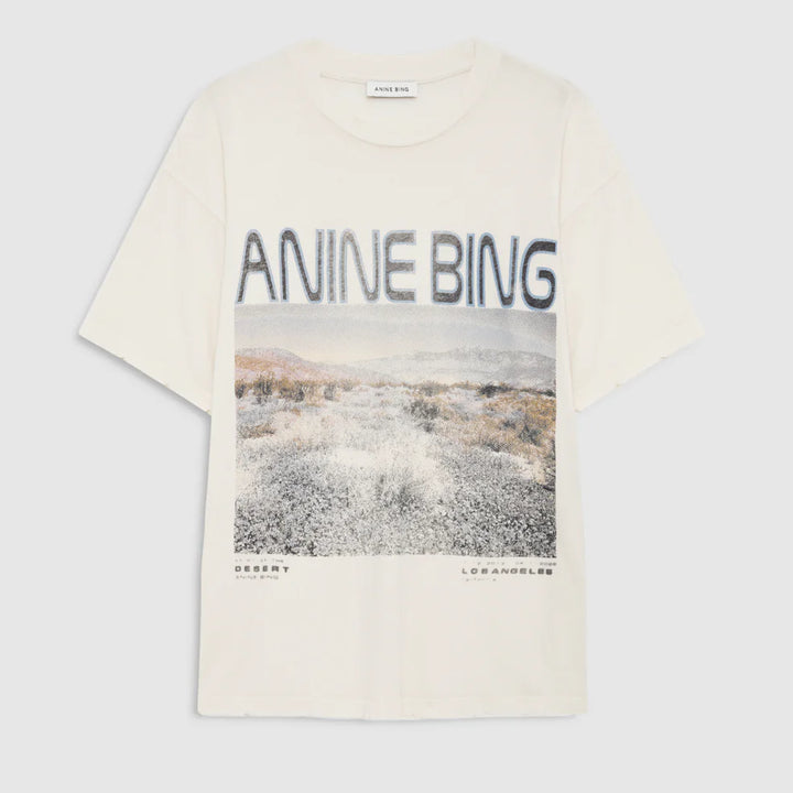 Off White Wildflowers Cade Tee