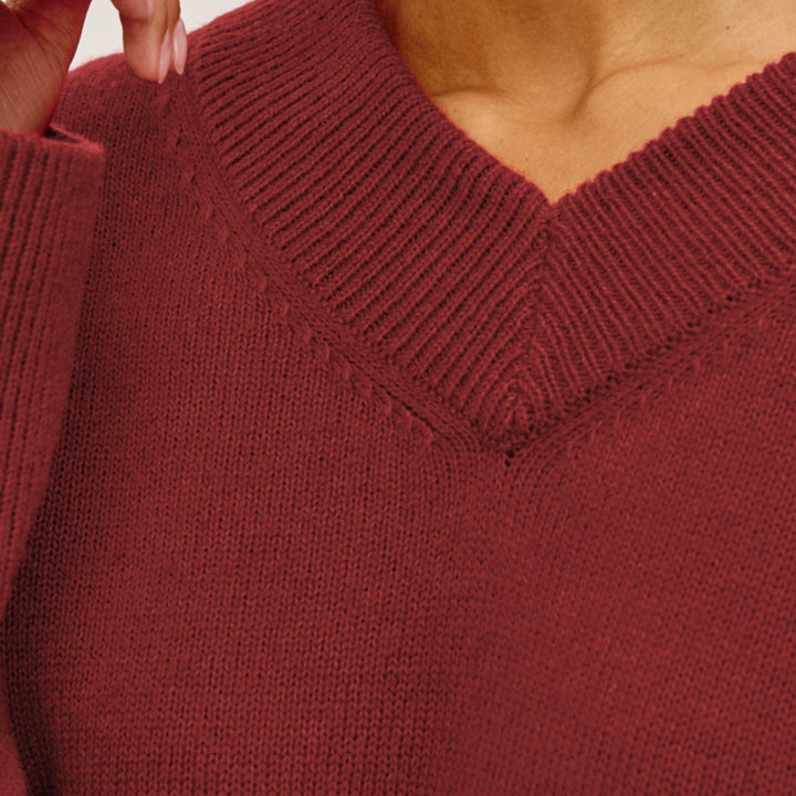 Crimson Lidya Sweater