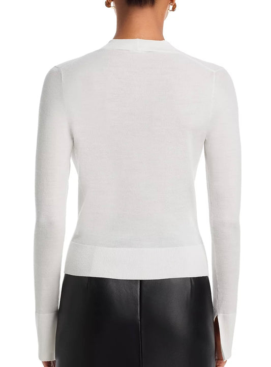 Ivory Natia Cowl Neck Top