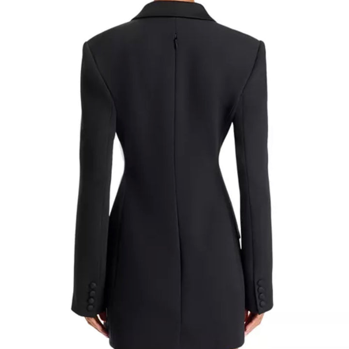 Black Marina Blazer Mini Dress