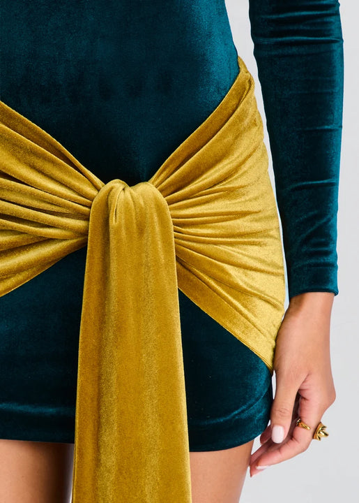 Sarcelle Jackson Velvet Dress