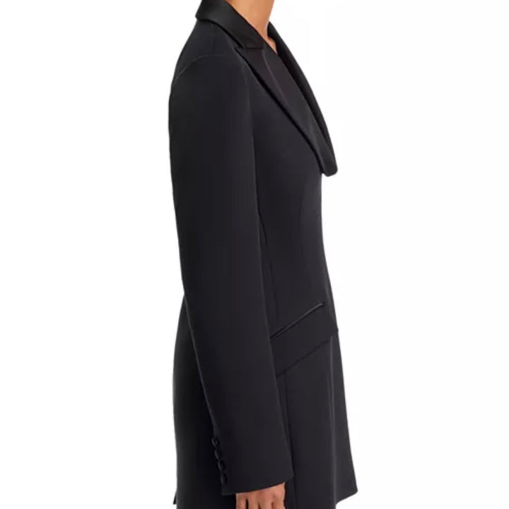 Black Marina Blazer Mini Dress