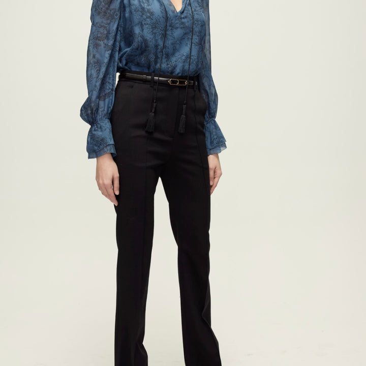 Gracie Belted Flare Pant