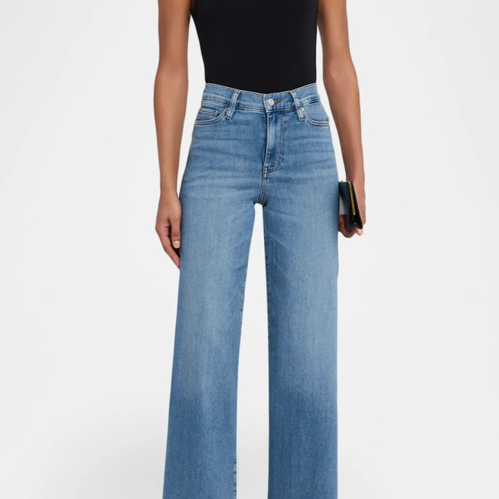 Clue Le Slim Palazzo Denim