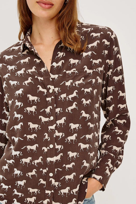 Ivory Horse Kate Shirt