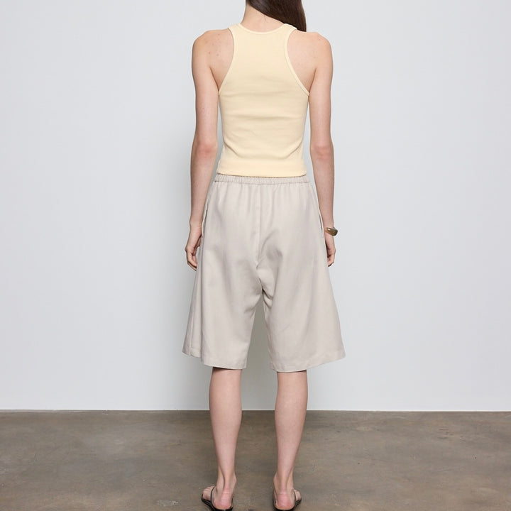 Flan Cotton Rib Boy Tank