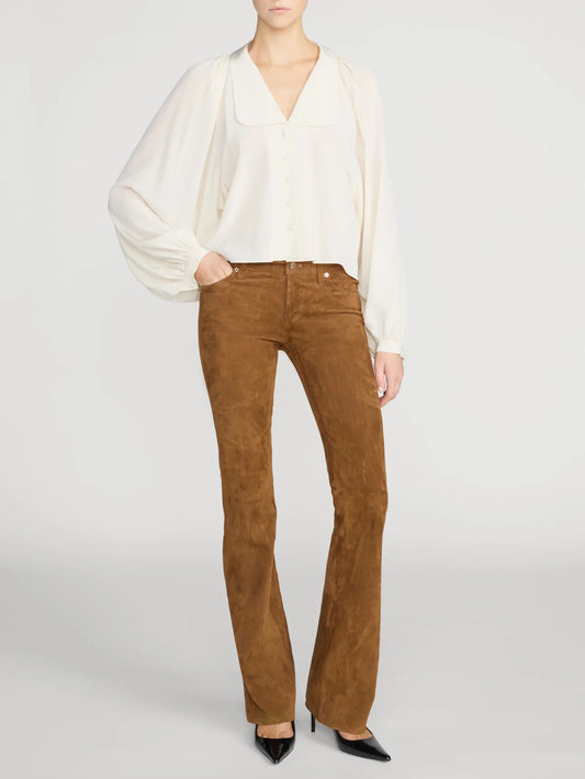 Cream Silk Gala Shirt