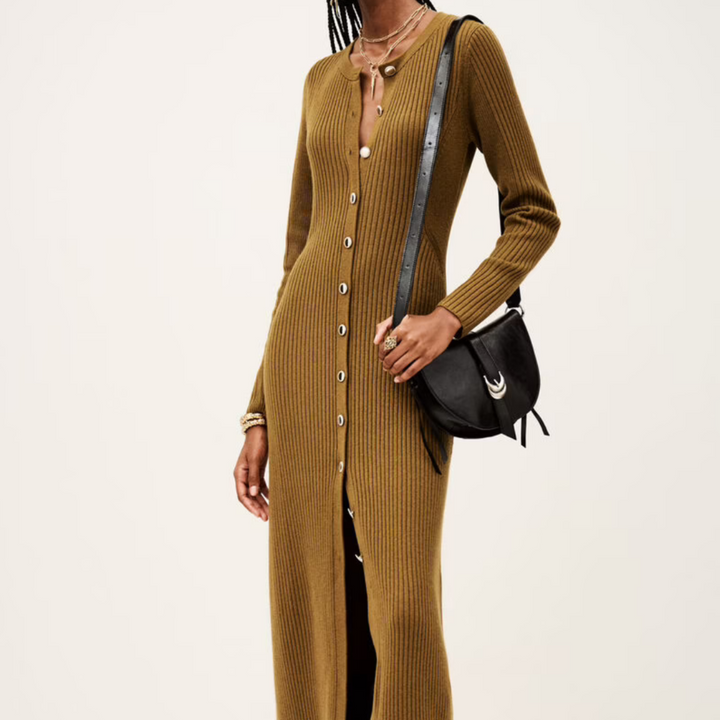 Bronze Anisa Midi Dress