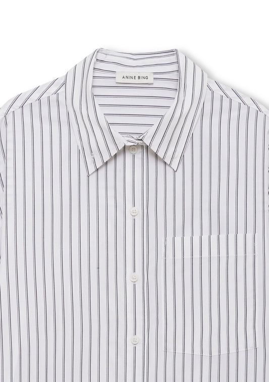 Black Striped Scott Shirt