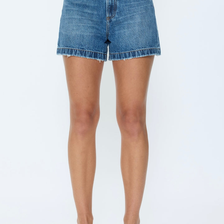 Rigid Saige High Rise A-Line Short