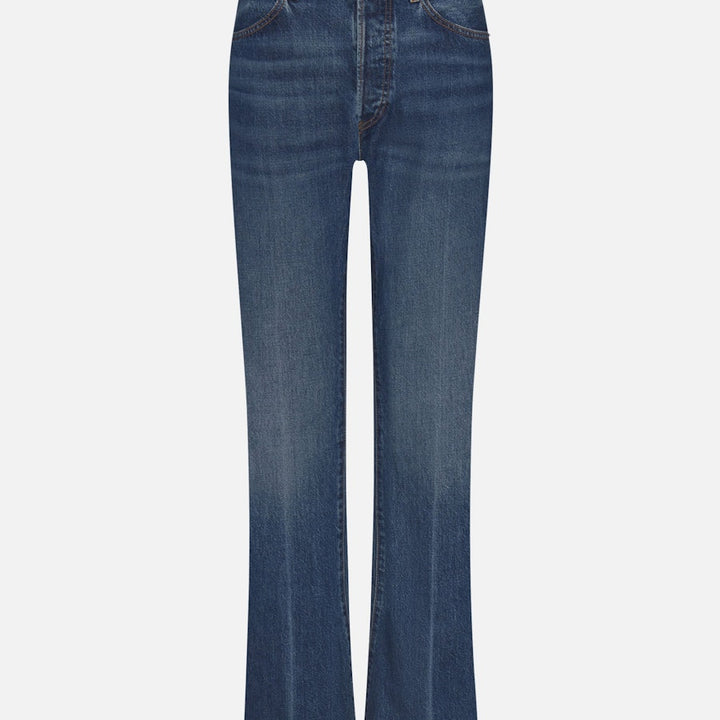 The Lax High Rise Flare Denim
