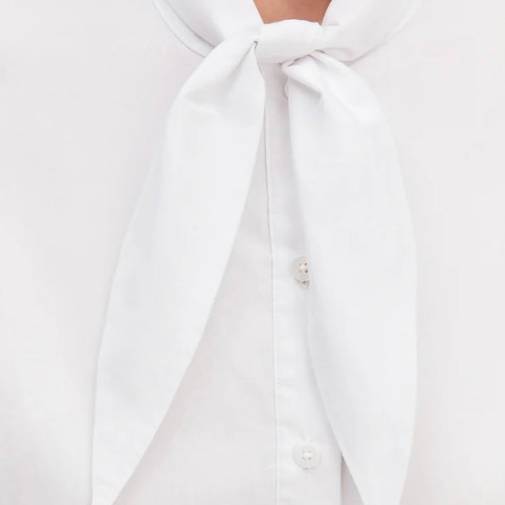 White Grateau Top