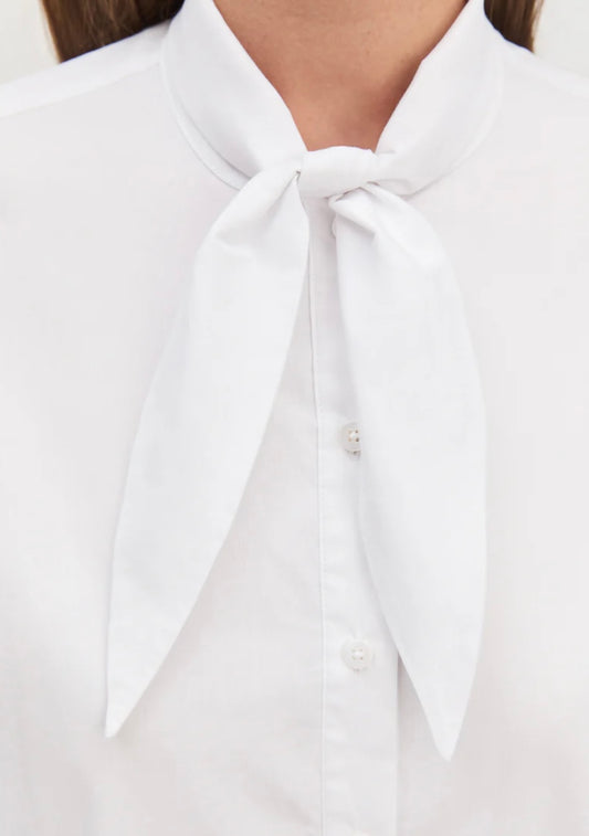White Grateau Top