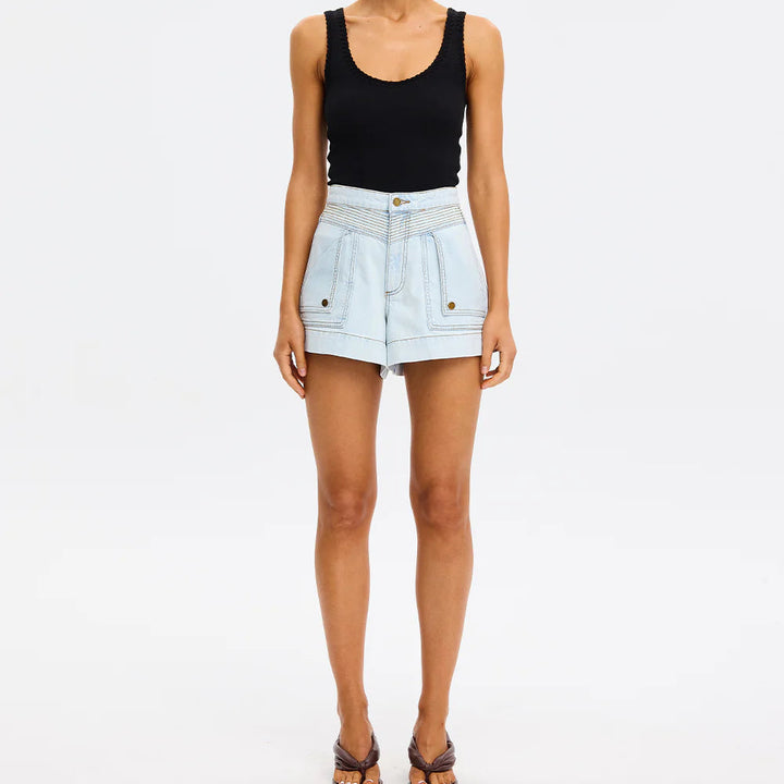 Pale Indigo Celene Denim Short