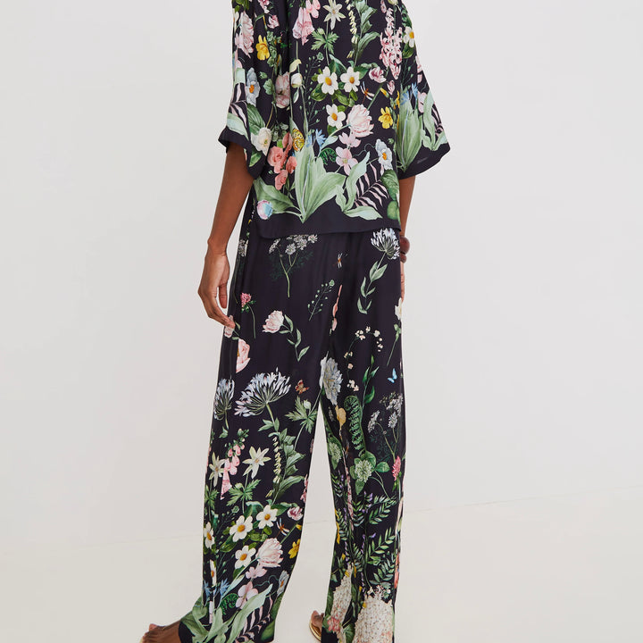 Navy Bloomsfield Girona Pant