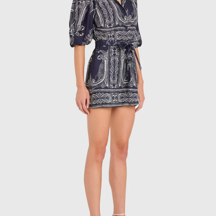 Navy Lucia Romper