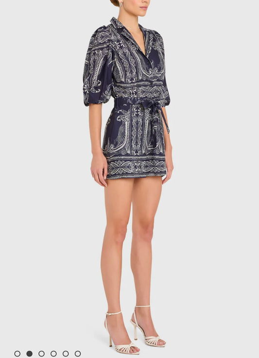 Navy Lucia Romper