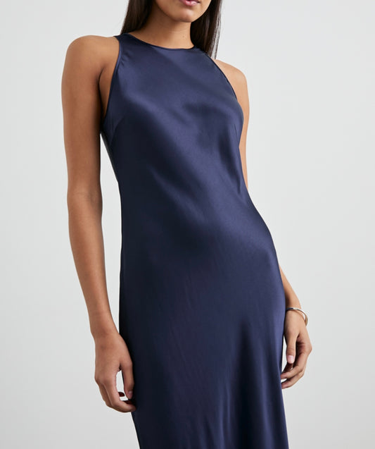 Navy Blue Solene Dress