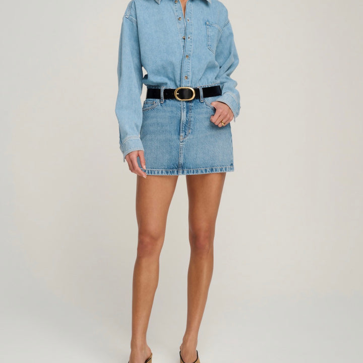 Milos Layla Denim Mini Dress