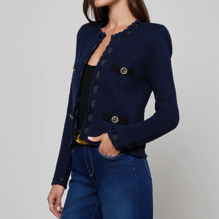 Midnight Astor Cardigan