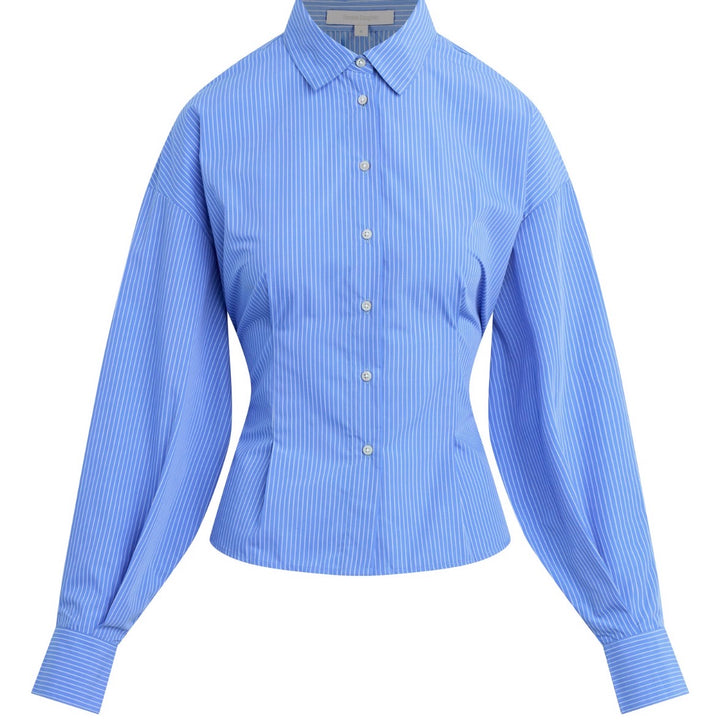 Blue Stripe Back Story Shirt