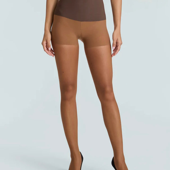 The Keeper Sheer Control Tights in Espresso