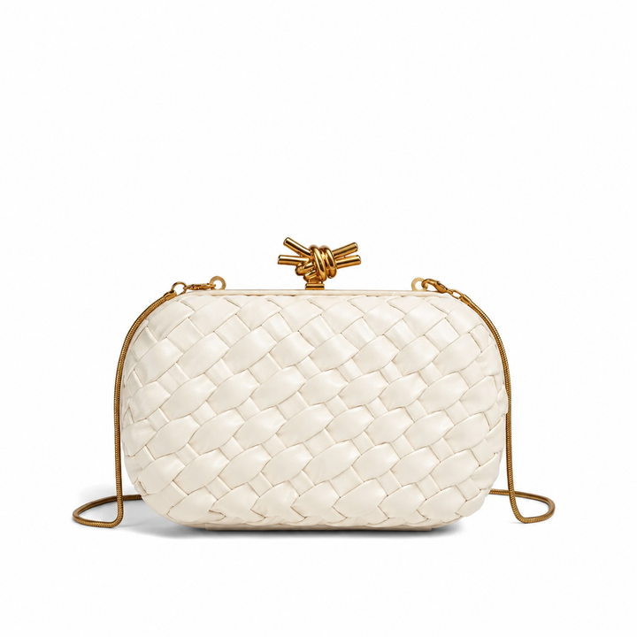 Bonsoir Woven Clutch