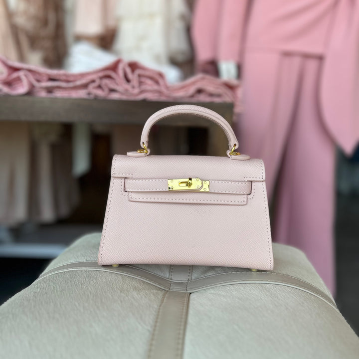 Pink Hariette Handle Bag