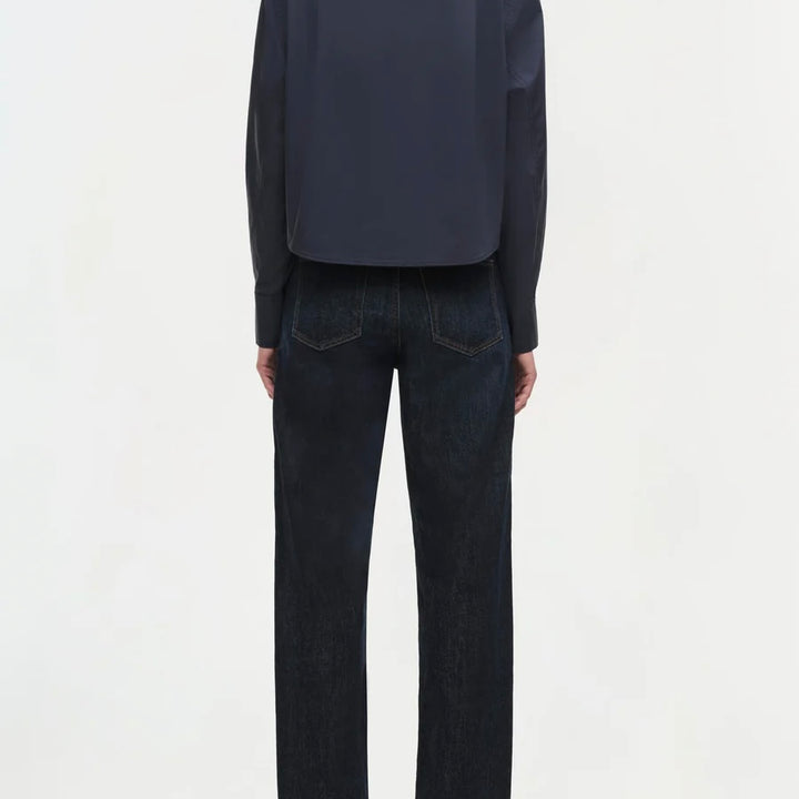 Midnight Renata Cropped Shirt