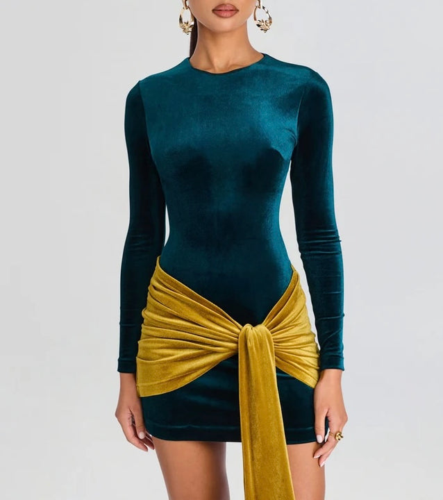 Sarcelle Jackson Velvet Dress