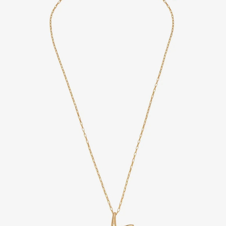 Gold Starfish Luxe Pendant Necklace