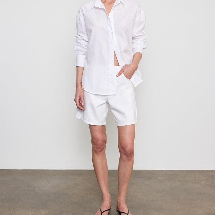 White Cotton Foundation Shirt