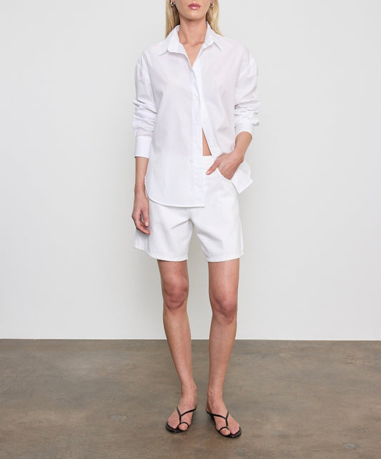 White Cotton Foundation Shirt