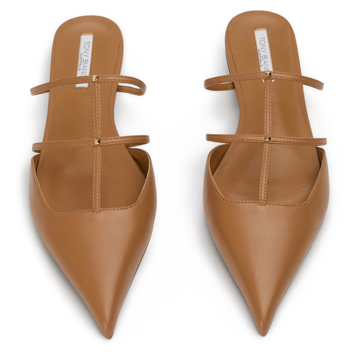 Lisa Tan Nappa Flat