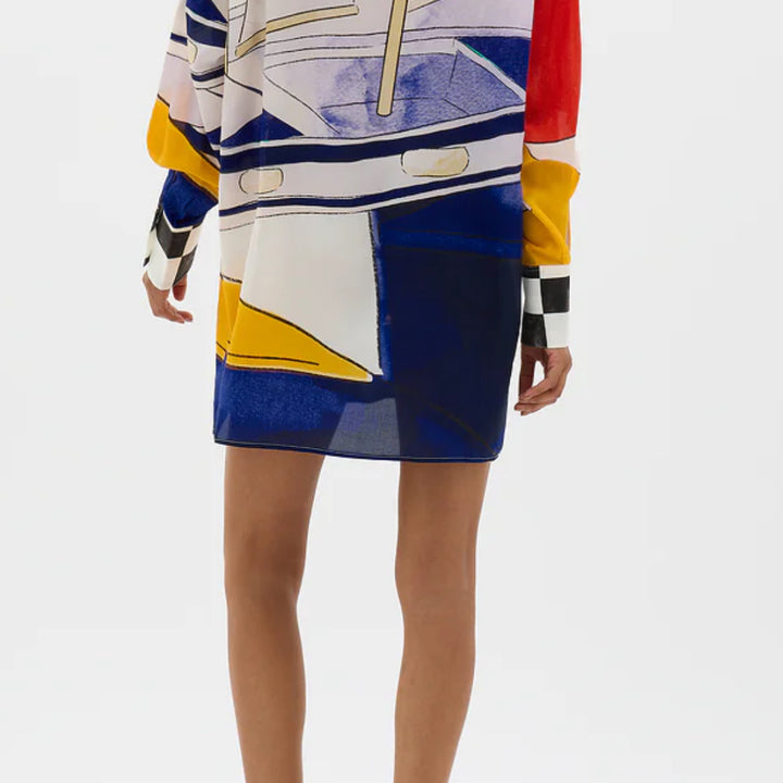 Sails Oversized Long Sleeve Shirt