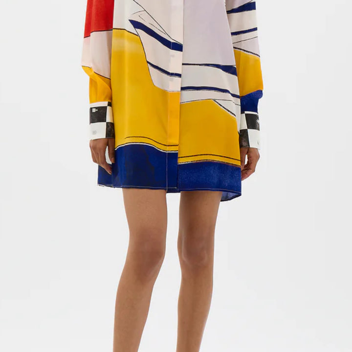 Sails Oversized Long Sleeve Shirt