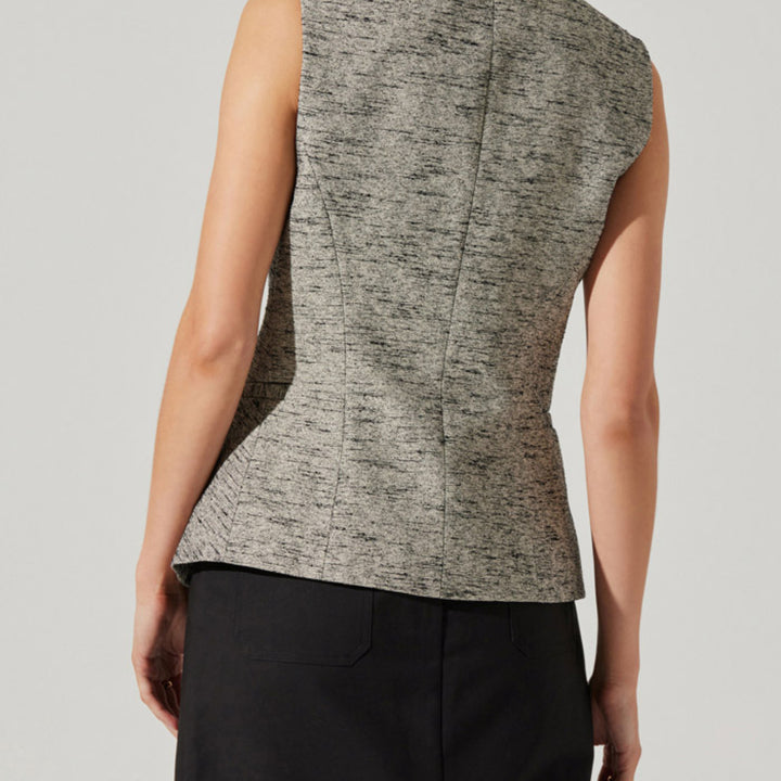 Black Speckle Delphia Vest