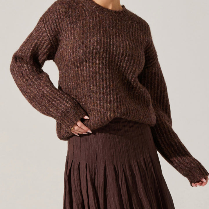 Brown Archer Sweater