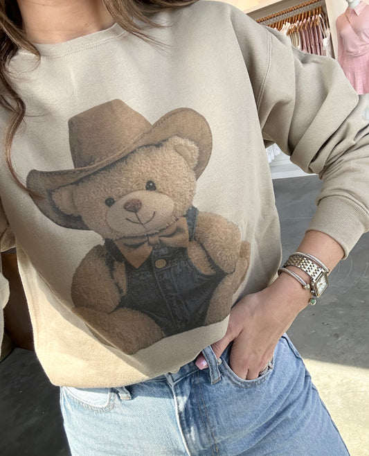 Teddy Cowboy Sweatshirt