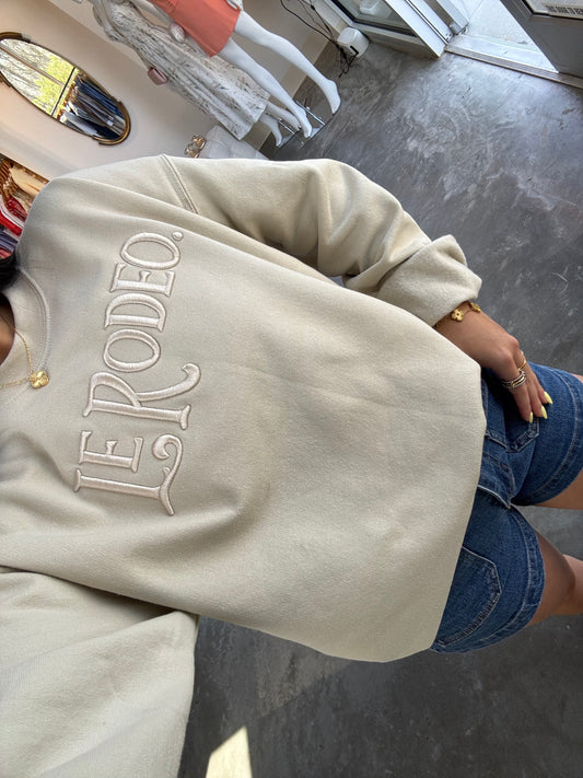 Beige Le Rodeo Sweatshirt