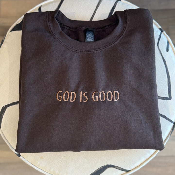 God is Good Crewneck Sweater
