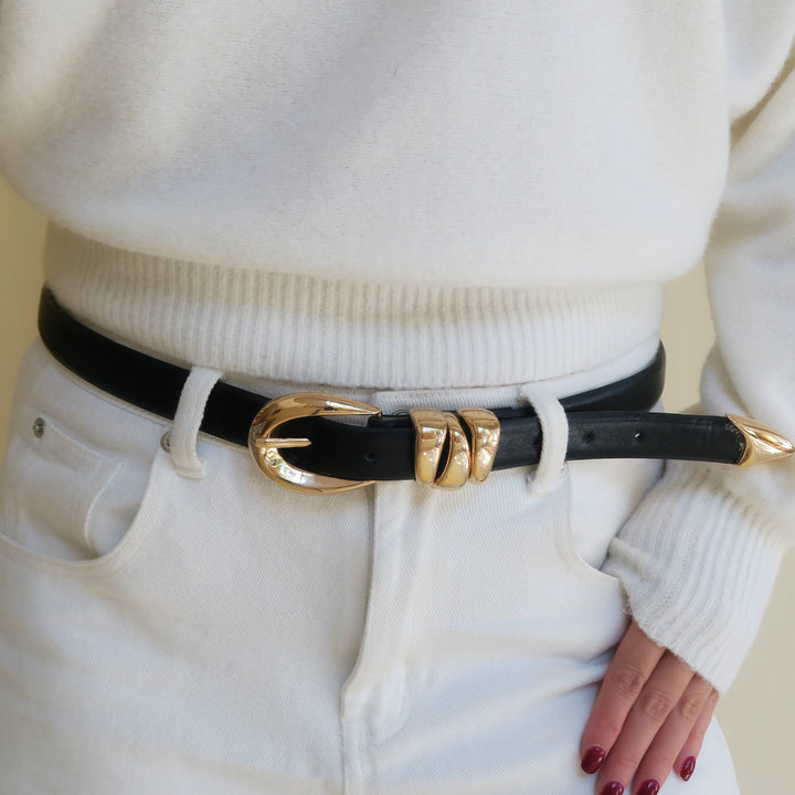 Black Natalie Belt