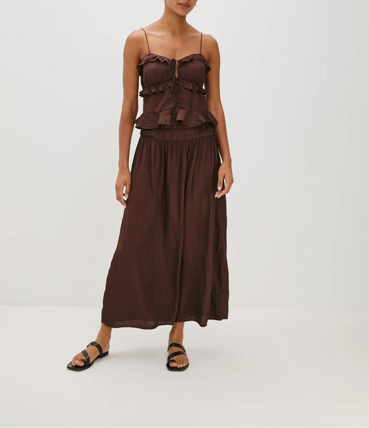 Espresso Nara Skirt