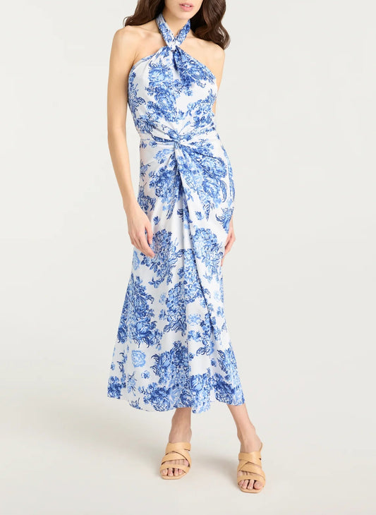 Coastal Bouquet Coli Midi Dress