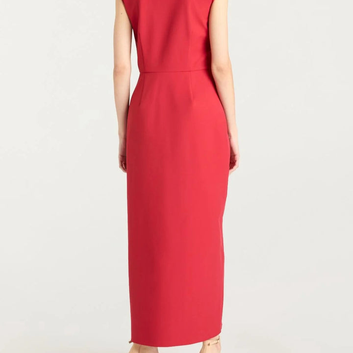Bordeaux Padma Midi Dress